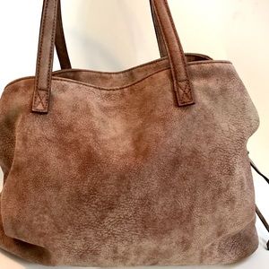 Free People slouch three pocket tote bag